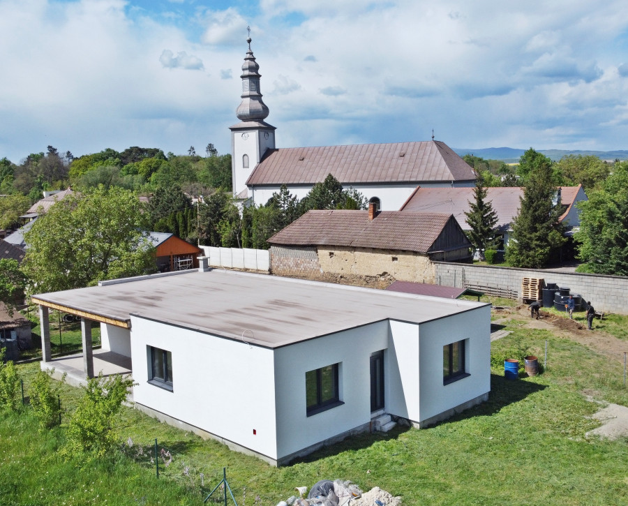 Novostavba  4 izbového rodinného domu 123,3m2, predaj, Veľká Ida, Košice – okolie
